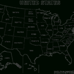 Printable Line Maps | Pvmaps | Map Of The Usa With State Names And Abbreviations
