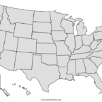 Printable Us Maps With States (Usa, United States, America) – Free | Map Of The USA Template