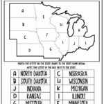 Regions Of The United States Worksheets   Kids Activity Zone | Free Printable Outline Map Of The Midwest Usa