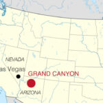 Reise: Grand Canyon   Abstieg In Die Schlucht   Bergwelten | Map Of USA Grand Canyon