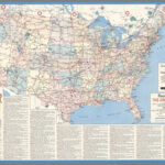 Road Map Of The United States. Except Alaska And Hawaii. Mcmlxii | Road Map Of Usa