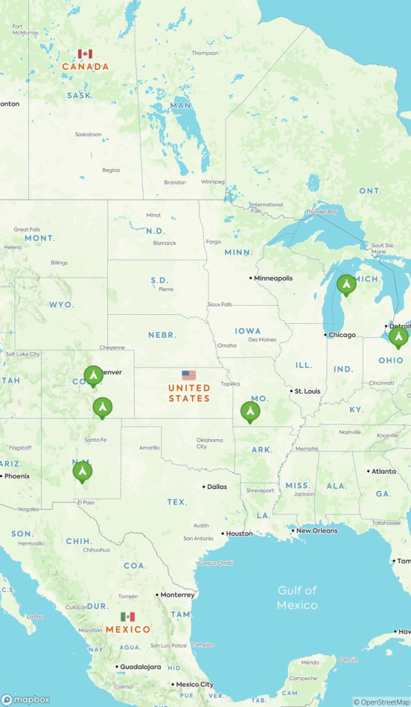 Roadtrippers Road Trip Planner – Find The Best Stops Along The Way | Map Of Koa Campgrounds In Usa