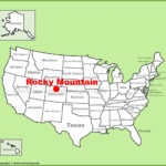 Rocky Mountain National Park Location On The U.s. Map | Map Of Rocky Mountains In Usa