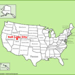 Salt Lake City Location On The U.s. Map   Ontheworldmap | Salt Lake City On The Map Of Usa