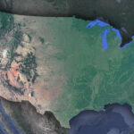 Satellite Map Of Usa   Whiteclouds | Satellite Map Of The USA
