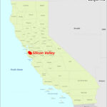 Silicon Valley Map | California, U.s. | Detailed Maps Of Silicon | Silicon Valley On Map Of Usa