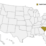 South Carolina Counties Map | Mappr | Map Of USA Showing South Carolina