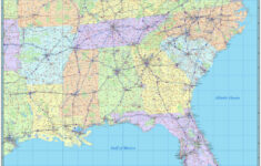 Southeast United States Regional Wall Mapmapshop – The Map Shop | Map of Southeast USA with Cities