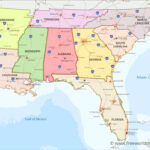 Southeast Us Maps | Map Of South Eastern Usa