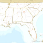 Southeastern Us Political Map  Freeworldmaps | Blank Map Of Southeastern USA