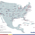 Southwest Airlines Us Route Map | Tomervulboone1970'S Ownd | Southwest Airlines Map Of USA