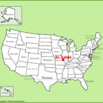 St. Louis Location On The U.s. Map   Ontheworldmap | St Louis On The Map Of Usa