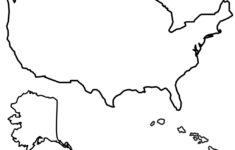 State Outlines: Blank Maps Of The 50 United States – Gis Geography | Blank Map of USA Printable Free