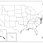 Stumme Karte Usa – Umrisskarte Der Usa [Pdf] | Blank Map Of Usa Quiz