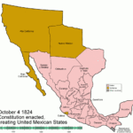 Territorial Evolution Of Mexico   Wikipedia | Map Of Mexico Before USA