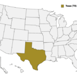 Texas Counties Map | Mappr | Texas On The Map Of Usa