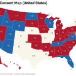 The Age Of Consentstate Across The United States | Age Of Consent Map Usa