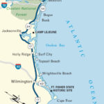 The Atlantic Coast Route Across North Carolina | Road Trip Usa | Map Of East Coast Beaches Usa