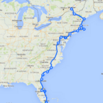 The Best Ever East Coast Road Trip Itinerary – Flashpacker Family | Road Map Of East Coast Of Usa