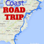 The Best Ever East Coast Road Trip Itinerary | Road Map Of East Coast Of Usa