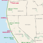The Classic Pacific Coast Highway Road Trip | Road Trip Usa | Map Of West Coast Usa California