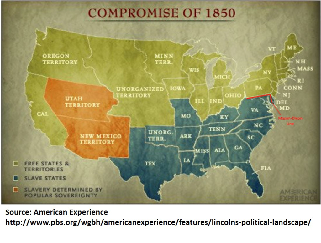 The Climate Divide And The Old Mason-Dixon Line | Ray C. Anderson | Map Of Usa Mason Dixon Line