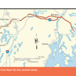 The Great Northern Route Through Bangor, Maine | Road Trip Usa | Map Of Bangor Maine Usa