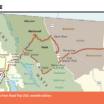 The Great Northern Route Through Montana | Road Trip Usa | Map Of Northern Montana Usa