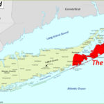 The Hamptons Map | Long Island, New York, Usa | Discover The | Map Of The Hamptons USA