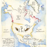 The Latest Authorized Nearly Legal Map Of The United States | The | New Yorkers Map Of Usa