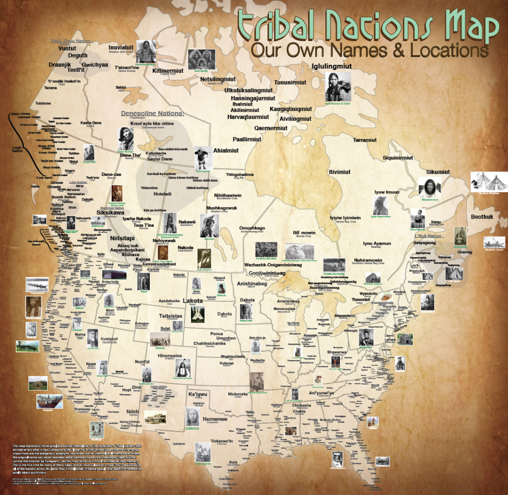 The Map Of Native American Tribes You&amp;#039;Ve Never Seen Before : Code | Indian Tribes Map Of Usa