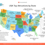 The Most Popular Attraction In Each State In The Us | Musement Blog | Tourist Attraction Map Of USA