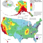 The United States Has An Updated Map Of Earthquake Hazards   Eos | Map Of Fault Lines USA