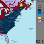 The War Of 1812: Every Day | Map Of Usa In 1812