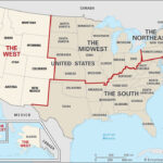 The West | Definition, States, Map, & History | Britannica | West Side Of Usa Map