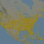 Then And Now: Visualizing Covid 19'S Impact On Air Traffic | Map Of Flights In USA