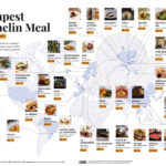 This Map Takes You To The Cheapest Michelin Starred Restaurants | Map Of Michelin Star Restaurants USA