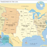 Time Zone Map Of The United States   Nations Online Project | Time Zone Map Of The USA