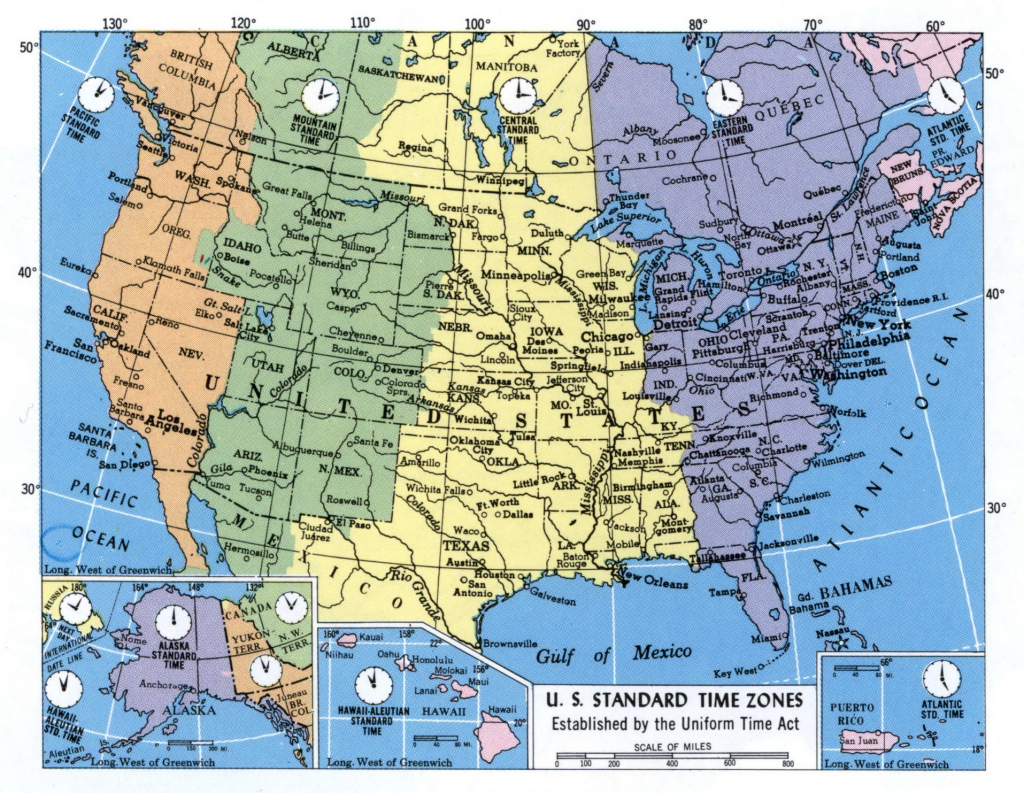 Time Zone Map Of USA With Cities Printable US Maps Time Zone Map Of USA With Cities Printable US Maps