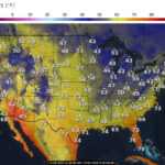 Today'S Weather | Temp Map Of USA Today