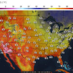 Today'S Weather | Temperature Map Of The Usa Today