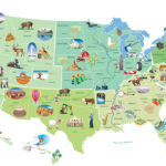 U.s. Landmarks And Icons Map – Speakeasy News | Map Of USA With Landmarks