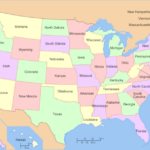 U.s. State   Wikipedia | Map Of The 50 States Of Usa
