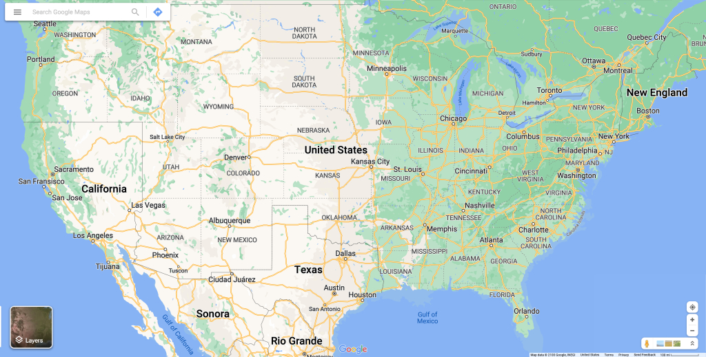 United States, 2100 Ad - Google Maps : R/Imaginarymaps | Map Of East Coast Usa Google Maps