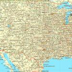 United States + Canada Printable Vector Counrty Road Map 01 02 Gps Correct  Mercator Projection Editable Adobe Illustrator | Printable Road Map Of USA And Canada