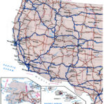 United States Detailed Roads Map. Detailed Map Of The Highways Usa | Highway Map Of Western Usa
