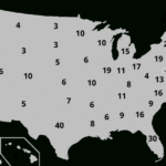 United States Electoral College   Wikipedia | Blank Map Of USA Names Electoral Votes Printable 2024