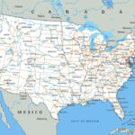 United States Map   Guide Of The World | Map Of USA With Cities And Highways
