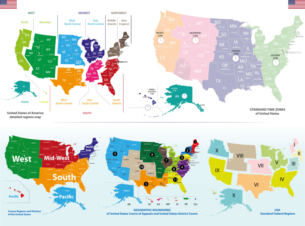 United States Map - Guide Of The World | Map of USA with Directions