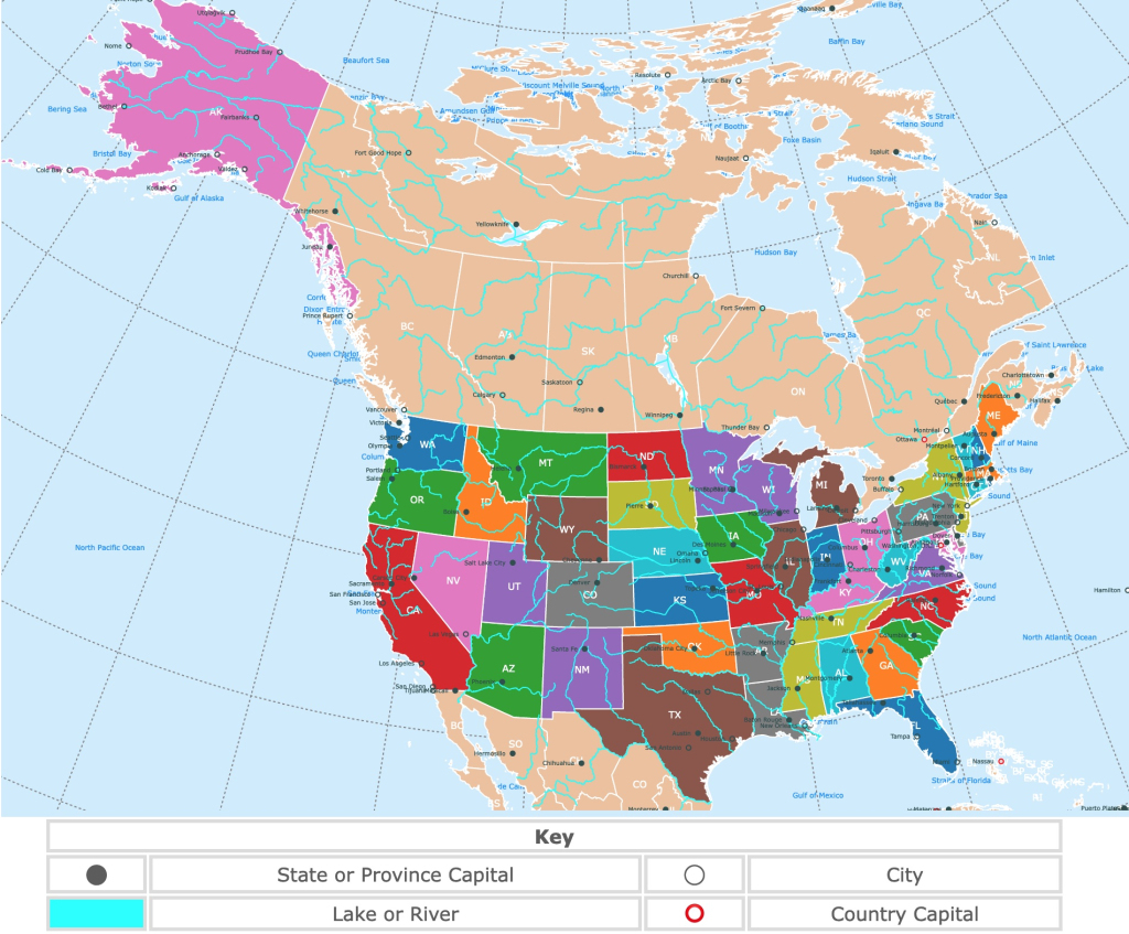 United States Map Outline | Interactive Map of USA States